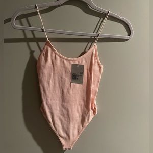 BNWT Small Blush Pink Bodysuit